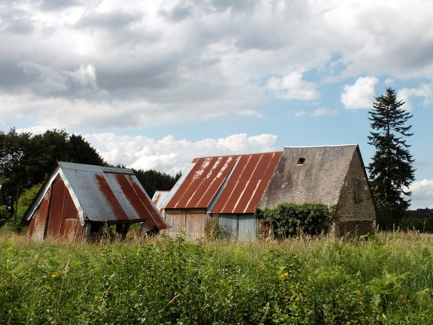 francouzský opuštěné stodoly - Fotografie, Obrázek