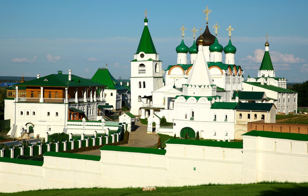Pechersky Ascension Monastery Nizhny Novgorod Russia - 写真・画像