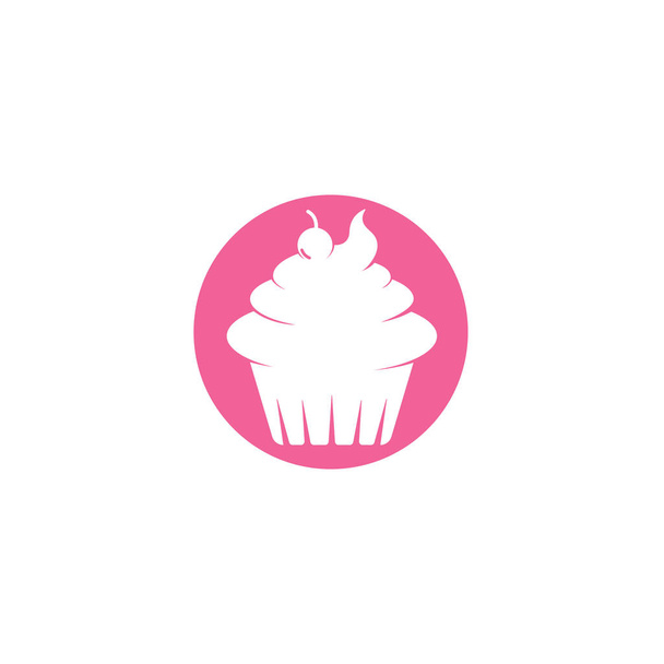 Illustrazione icona vettoriale Cupcake
  - Vettoriali, immagini