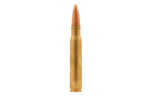 bala de gran calibre aislado en blanco
 - Foto, imagen