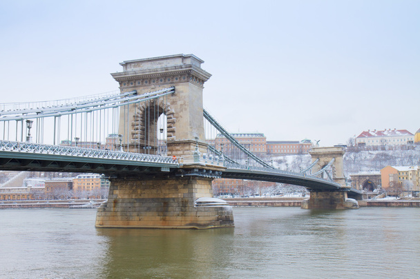 Chain bridge, Hungary - Zdjęcie, obraz