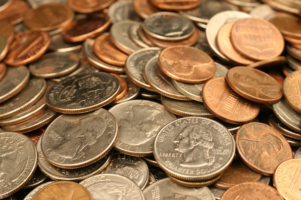 Amerikaanse kleingeld - Foto, afbeelding