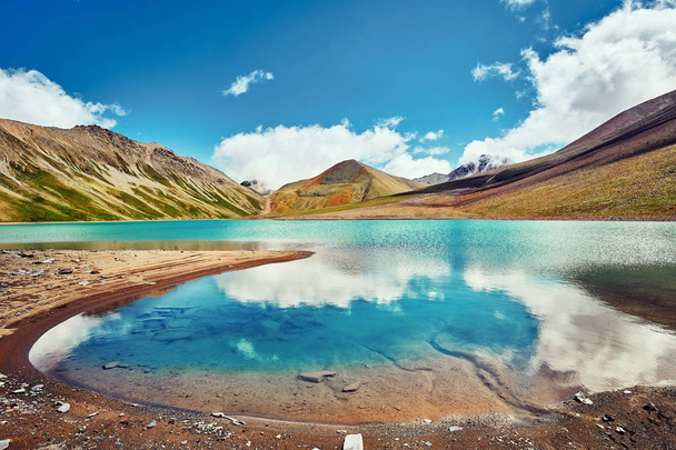 Amazingly beautiful places of natural environment, mountain land - 写真・画像