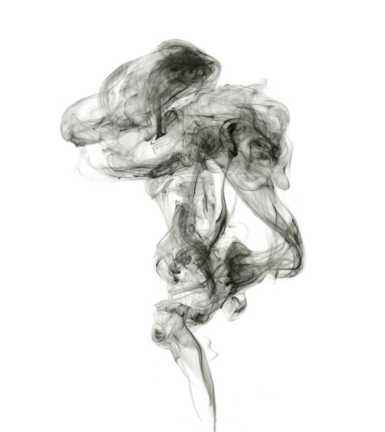Soot. Black smoke. - Photo, image