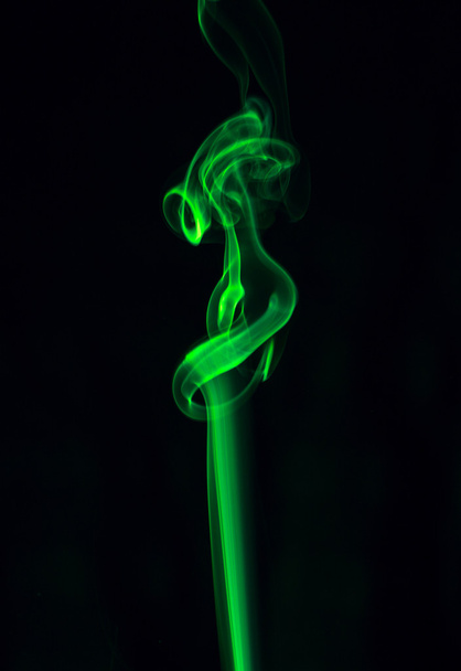 Green smoke. - 写真・画像