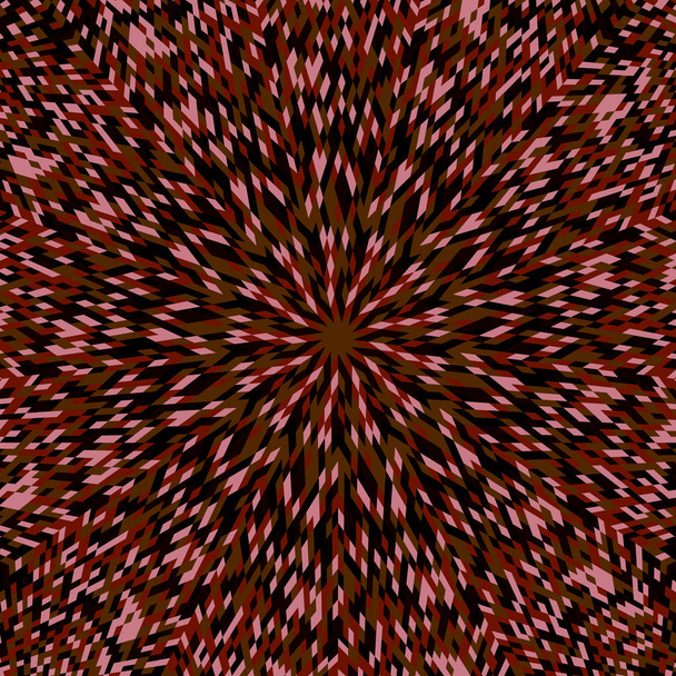 Astratto ipnotico geometrico rotondo disegno di sfondo mosaico
 - Vettoriali, immagini