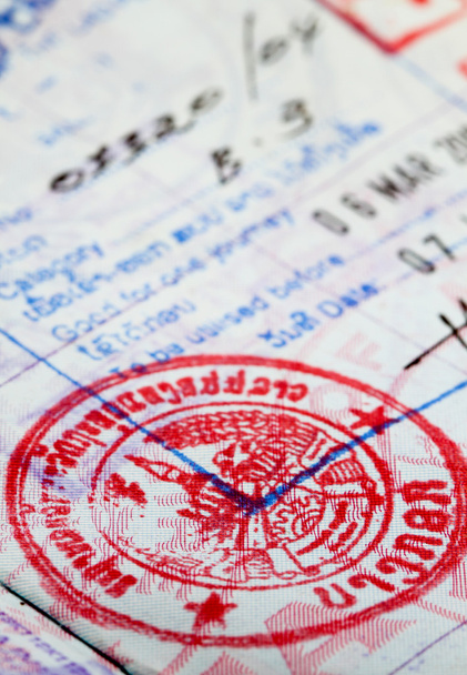 Лаосская виза
 - Фото, изображение