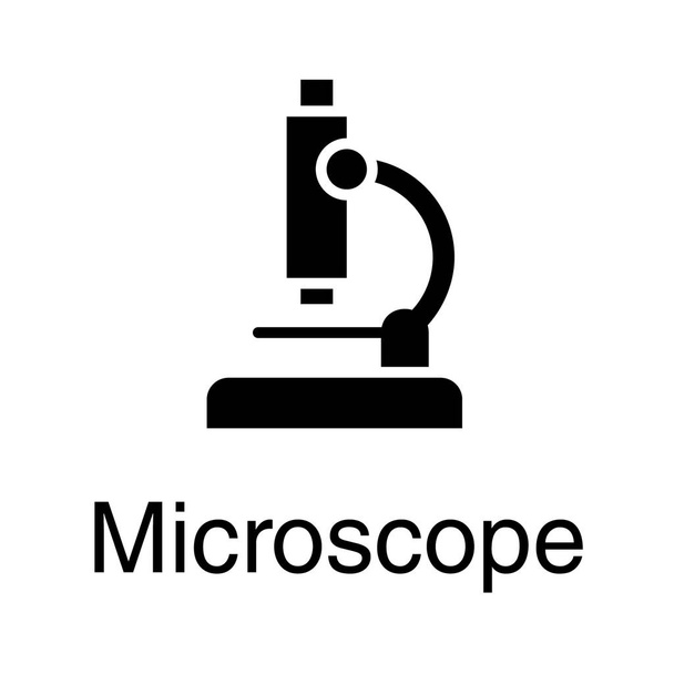 Solid light microscope vector design  - Vettoriali, immagini