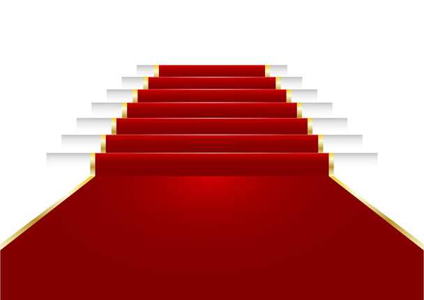 red carpet - Διάνυσμα, εικόνα