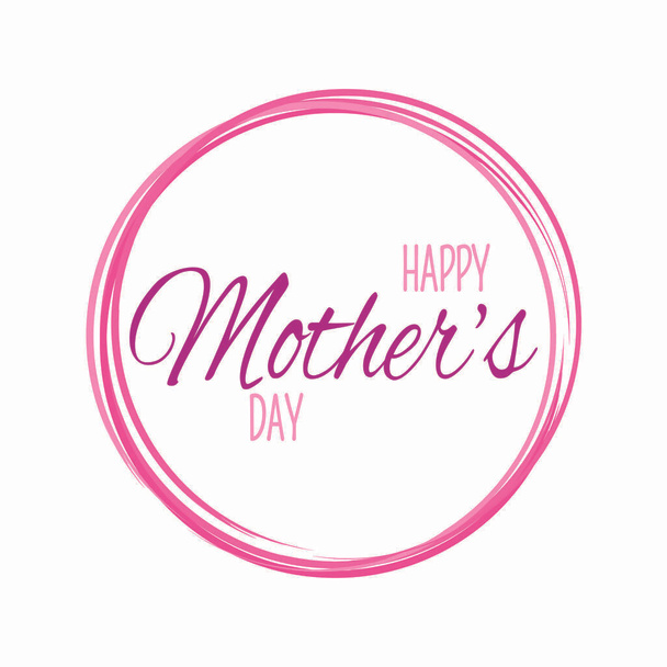 Happy Mother Day - Vector, imagen