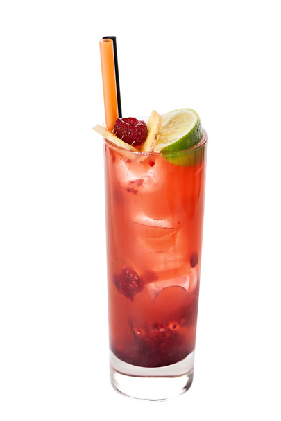 Red Cocktail in Long Glass - Fotografie, Obrázek