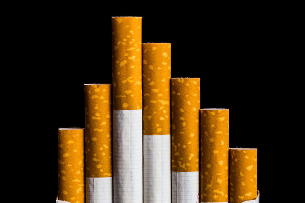 Closeup shot of pack of cigarettes - Fotó, kép