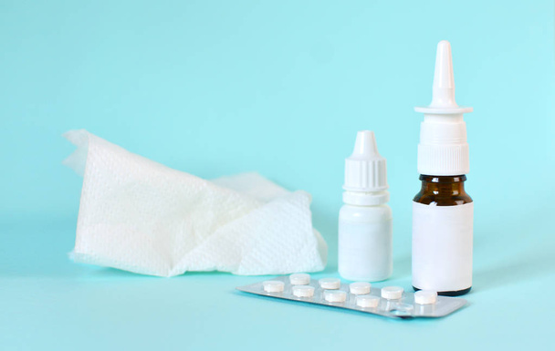 Medicamentos para el tratamiento de enfermedades del resfriado antecedentes
 - Foto, Imagen