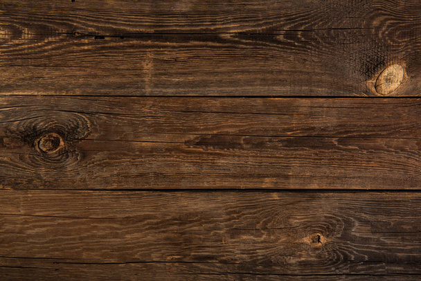 Brown vintage wooden background. Wooden texture - Foto, afbeelding