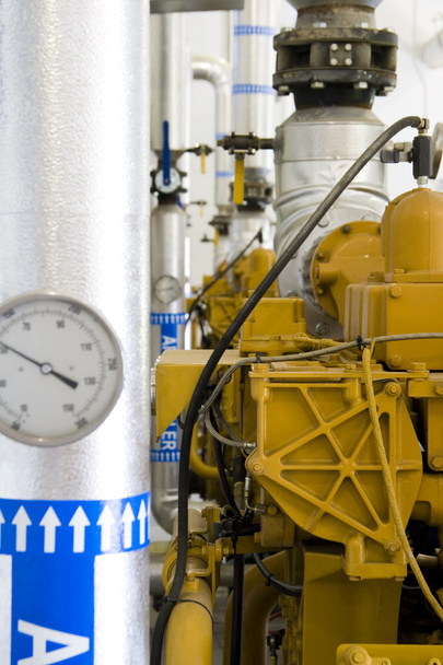 rekuperace plynu, vertikální - Fotografie, Obrázek
