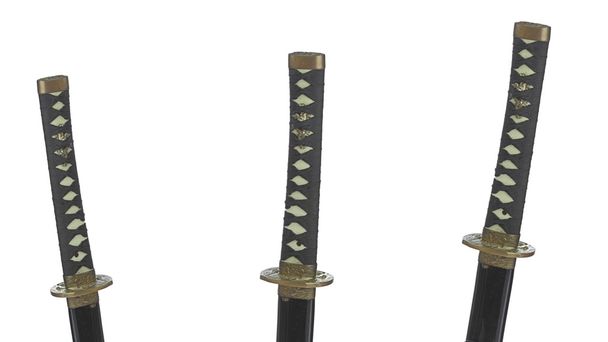 Samurai zwaard - Foto, afbeelding