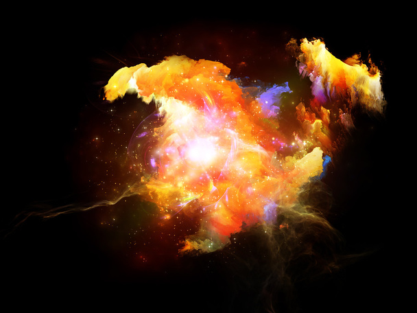 Cool Design Nebulae - Foto, afbeelding
