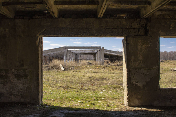 знищена коров'яна ферма після фінансової кризи
 - Фото, зображення