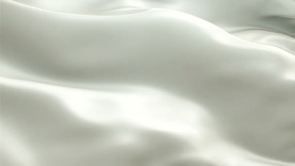 marfim Bandeira de seda Animação de cor bege vídeo fundo acenando no vento. Fundo de bandeira de marfim realista. Cor bege Bandeira Looping Closeup 1080p Full HD footage. Bandeira de cetim pérola bege
  - Filmagem, Vídeo