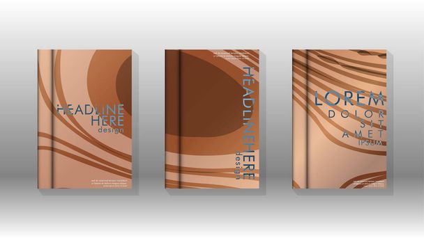 Titulní kniha s geometrickým designem - Vektor, obrázek