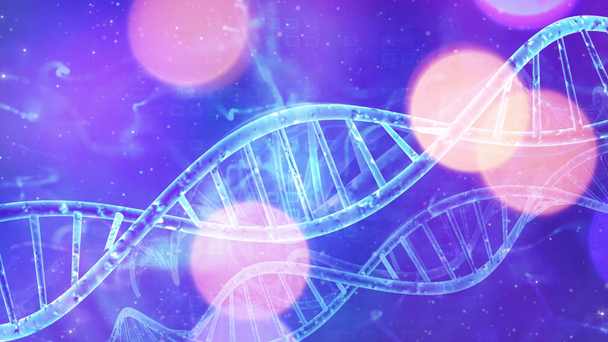 Анотація медичної генетики ДНК фону
  - Кадри, відео