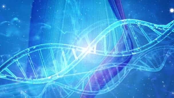 Contexto genético médico abstrato DNA
  - Filmagem, Vídeo
