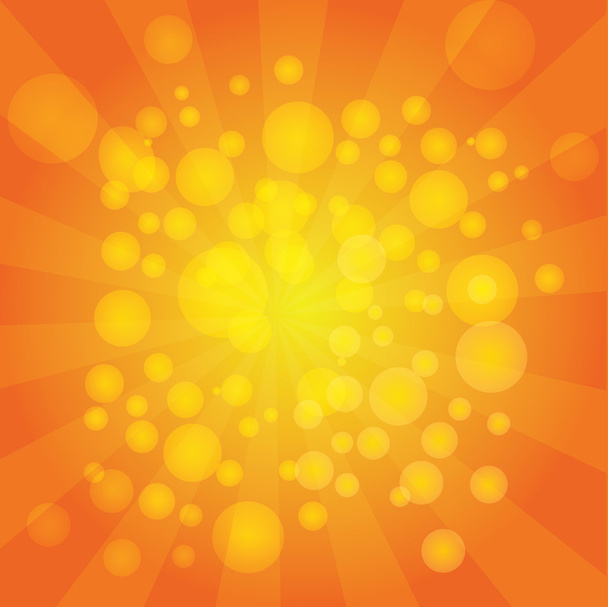 Shiny Orange Background - Vektor, Bild