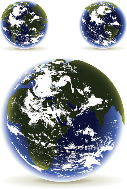 Planeta Tierra
 - Vector, Imagen