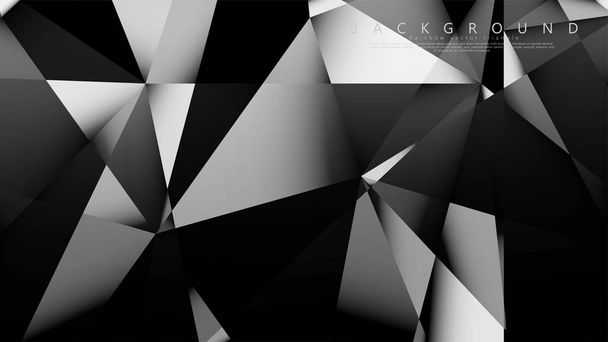 Абстрактный геометрический фон. вектор тёмного треугольника
 - Вектор,изображение