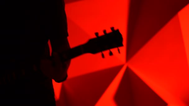The musician plays the guitar - Footage, Video