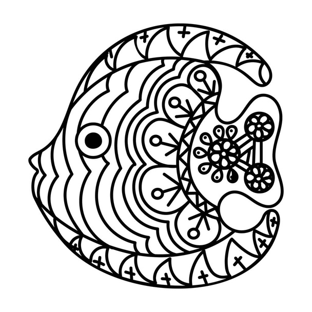 Payaso peces icono diseño de vectores
  - Vector, Imagen