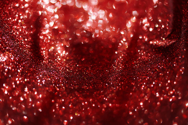 Abstract red glitter background - Photo, Image