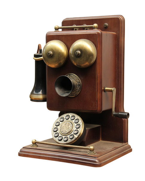 Oude telefoon - Foto, afbeelding