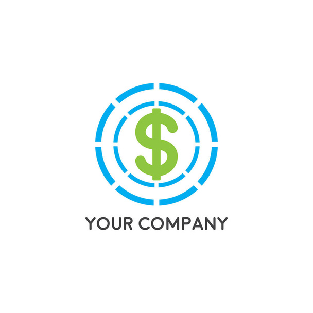 vklad peníze měnič logo - Vektor, obrázek