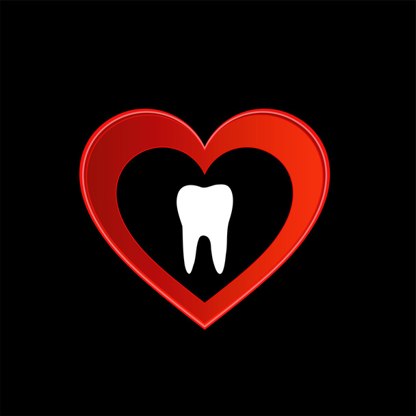 Dişçi logosu - Vektör, Görsel
