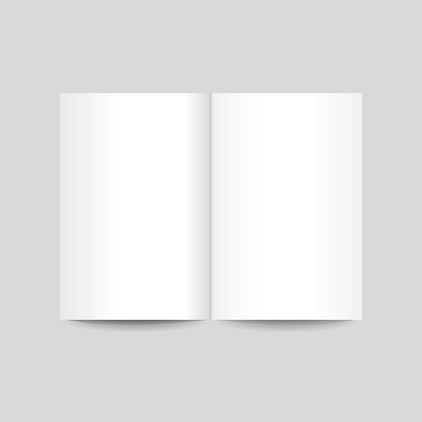 illustration vectorielle de feuilles de notes sur fond gris
 - Vecteur, image