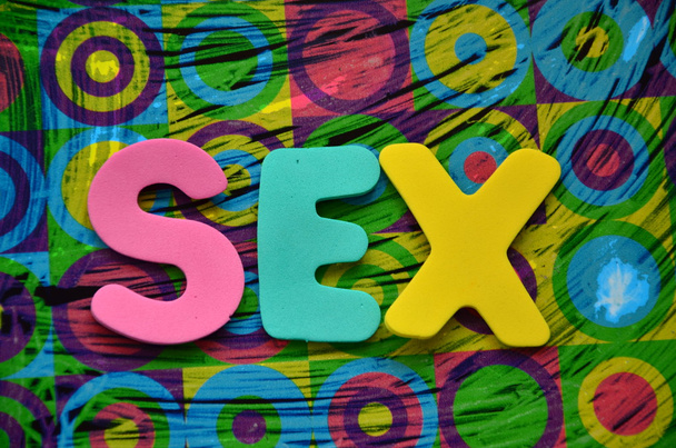 słowo seks - Zdjęcie, obraz
