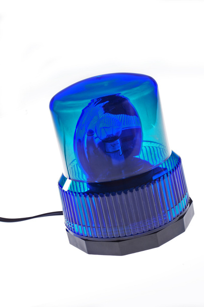 Blue police light - Photo, Image