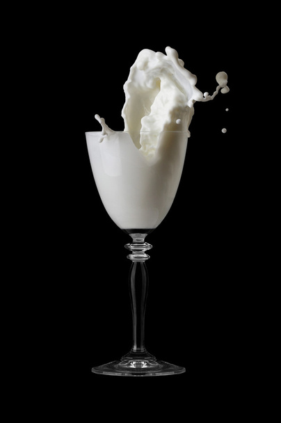 Milk glass - Φωτογραφία, εικόνα