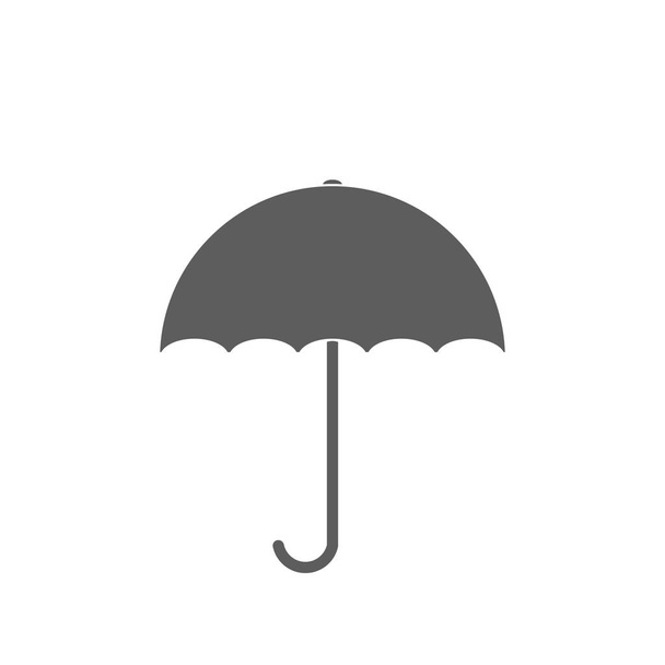 Ícone de sinal guarda-chuva. Símbolo de proteção contra chuva. Estilo de design plano. eps10
 - Vetor, Imagem