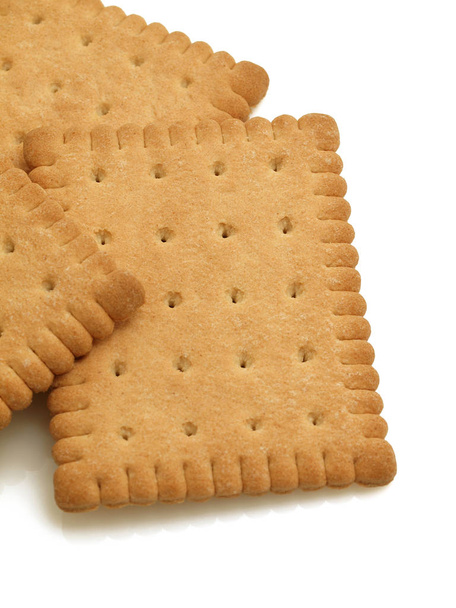 Chutné sušenky izolované na bílém pozadí - Fotografie, Obrázek
