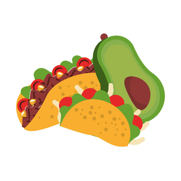 culture mexicaine et aliments dessins animés
 - Vecteur, image