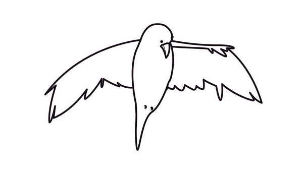raven happy halloween celebration design - Vector, Image