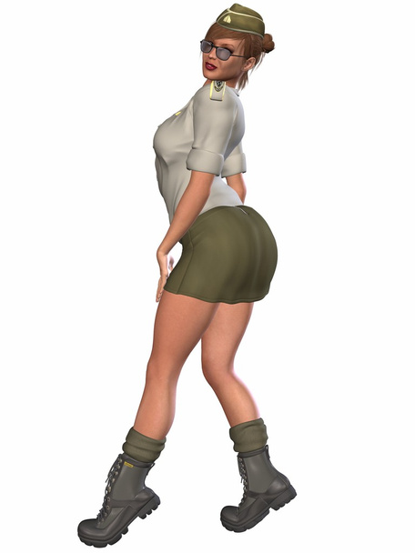 Army Pinup Girl - 写真・画像