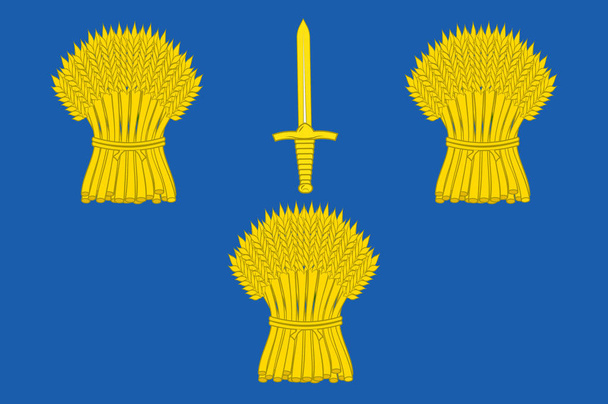 Flag of Cheshire in England - Photo, Image