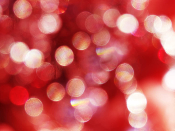 abstracto rojo fondo suave borrosa navidad luces guirnalda
 - Foto, imagen