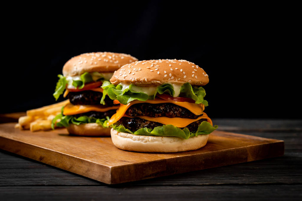 fresh tasty burger  - Photo, image