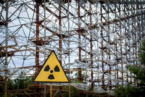 Duga radar in the Chernobyl - Foto, afbeelding