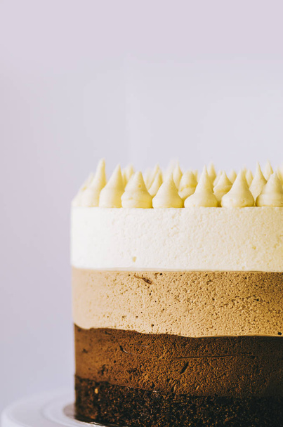 Cake Three Chocolate - Foto, afbeelding