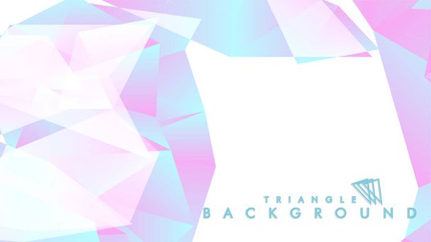 Background of geometric shapes. Colorful triangle pattern - Vector, Image